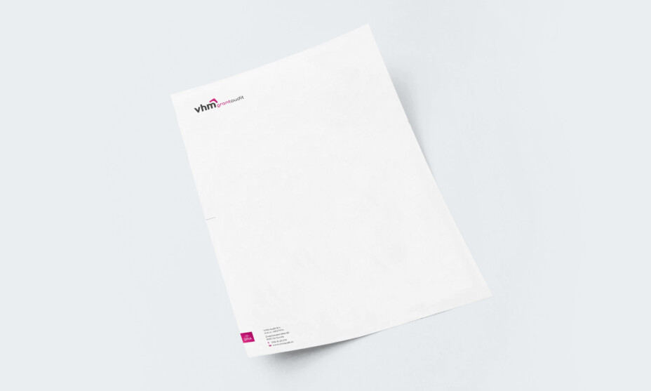VHM Briefpapier A4 Mockup