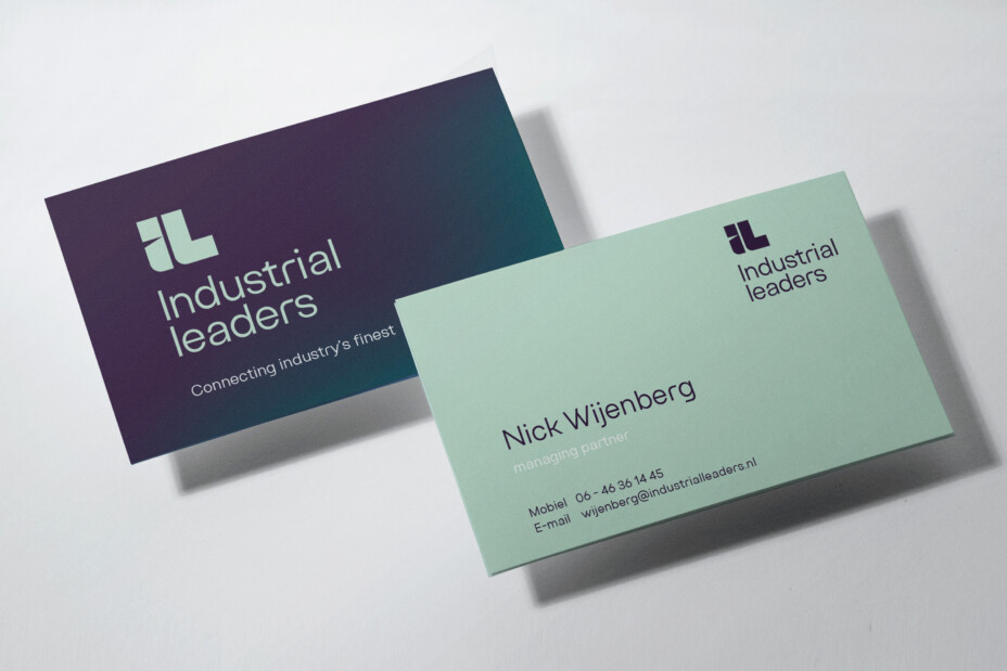 Industrial Leaders Business Card Mockup